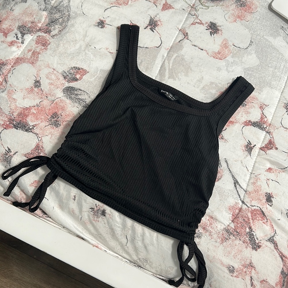 Black Crop Top